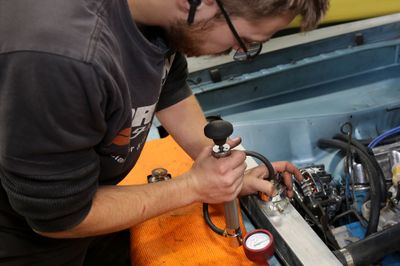 70 Dodge Dart radiator pressure